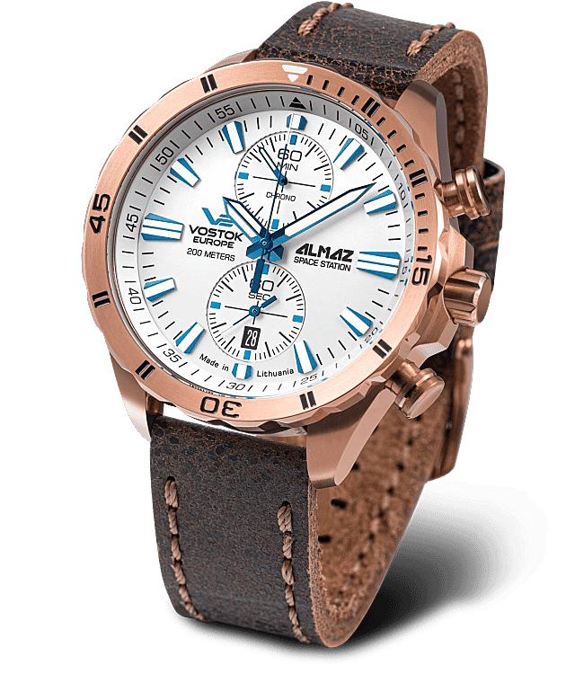 VOSTOK-EUROPE-Almaz-Miyota-6S11-Quartz-Movt-20ATM-WR-White-Dial-Rose-C