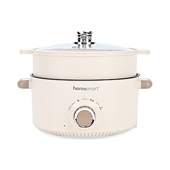 https://tjcuk.sirv.com/Products/81/3/8133252/Homesmart-Electric-Cooking-Pot-with-PP-Steamer-1000W-Non-Stick-Multi-C_8133252.jpg?w=342&h=342