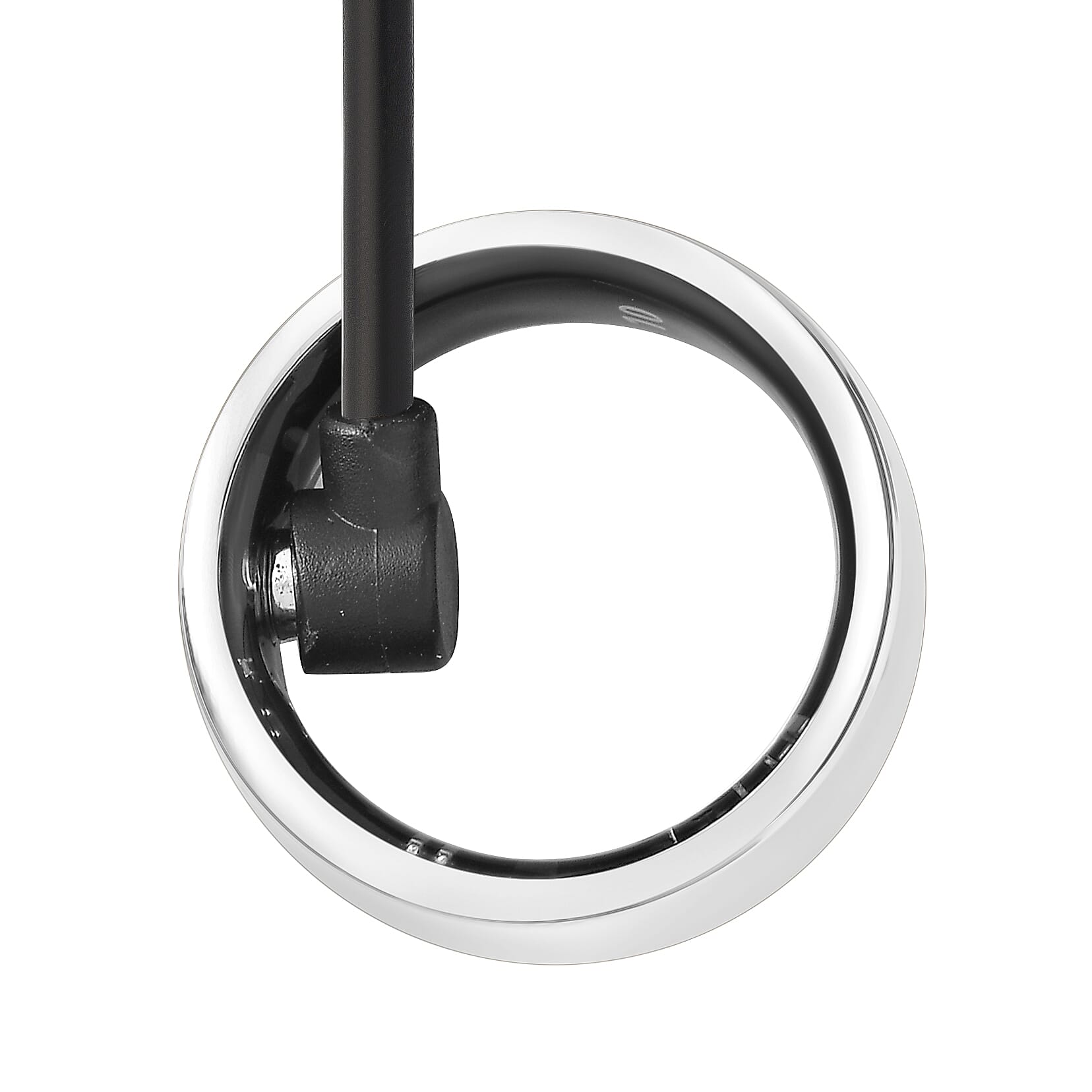 Event Market Place - Soul Smart V1 Smart Ring - Stainless Steel Fitness Tracker with Heart Rate, SpO2, Sleep Monitor, Bluetooth 5.1, IP68 Waterproof, Magnetic Charging