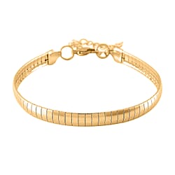 Bracelet (Size - 8-1 Ext) with Lobster Clasp in Silver Tone