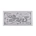 999 Fine Silver Foil with Dragon Pattern