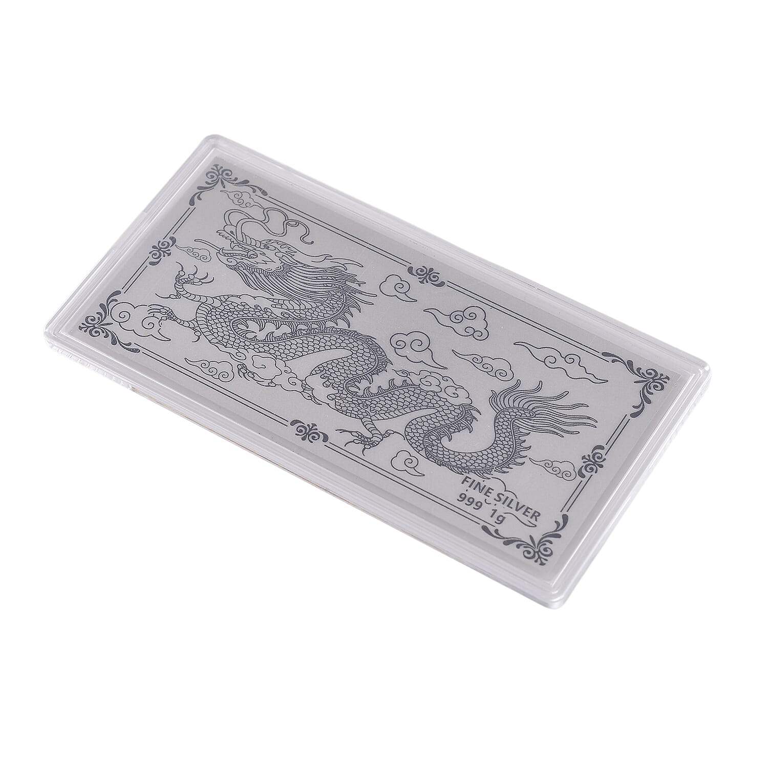 One Time Deal - 999 Silver Dragon Sheet
