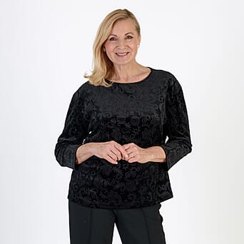 https://tjcuk.sirv.com/Products/81/3/8134057/La-Marey-Paisley-Emboss-Velvet-Blouse-Size-L-Black_8134057.jpg?w=342&h=342