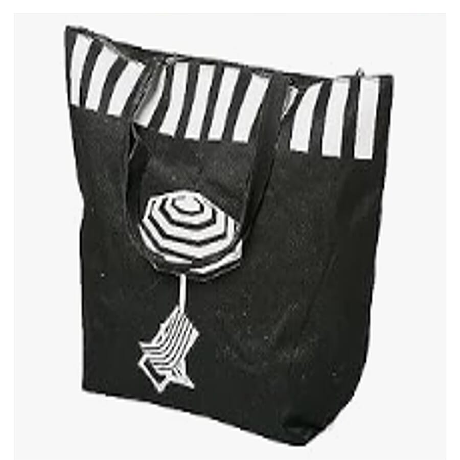Parasol Beach Bag - Black