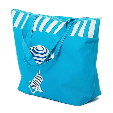 Parasol Textile Shopper Bag - Blue
