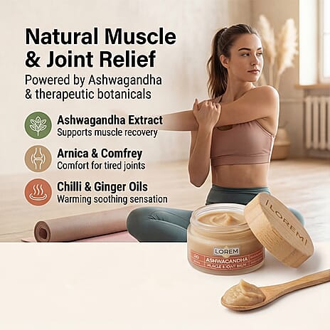 Lorem Ashwagandha Muscle - Joint Balm - 20g
