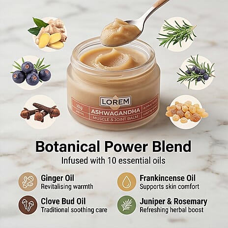 Lorem Ashwagandha Muscle - Joint Balm - 20g