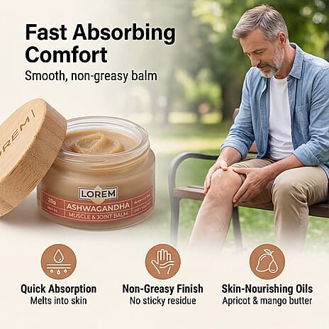 Lorem Ashwagandha Muscle - Joint Balm - 20g