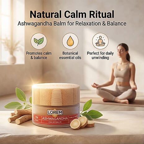 Lorem Ashwagandha Calm Balm - 20g