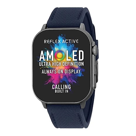 Reflex Active AMOLED Series 29 Navy Smart Calling Watch