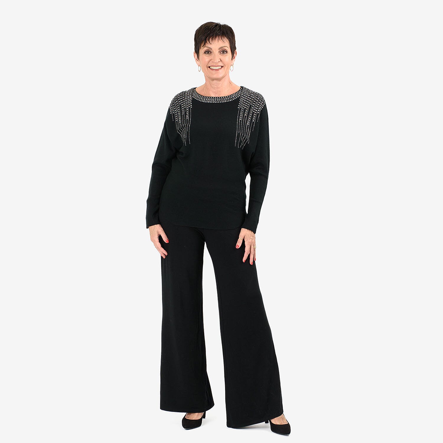 Chilli-Charm-Jumper-Size-M-L-Black