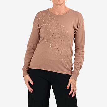 https://tjcuk.sirv.com/Products/81/3/8137153/Mudflower-Knitted-Jumper-Size-Medium-Mocha_8137153_3.jpg?w=342&h=342