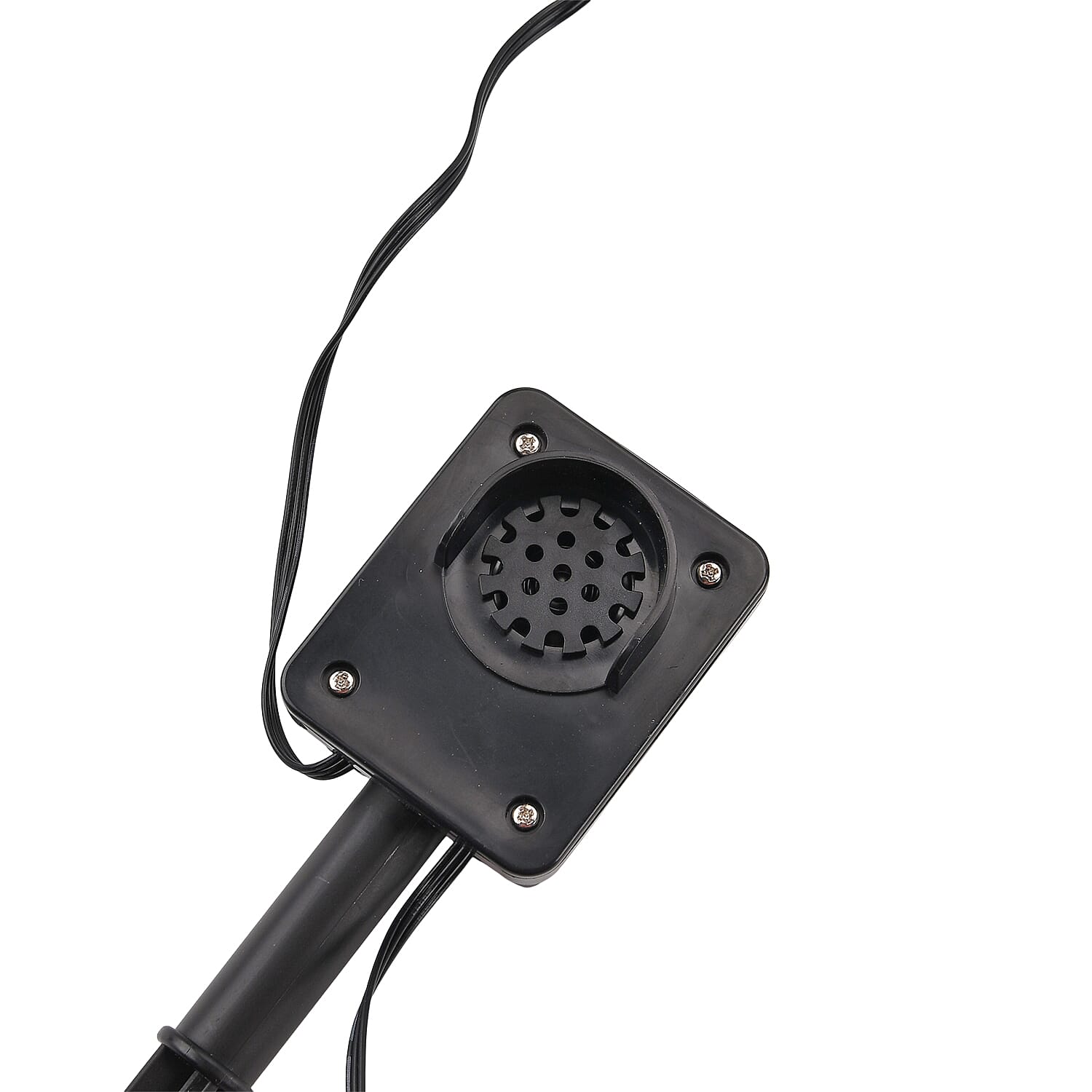 Set of 4 Musical Snowman Decorations with Sensor - LED Lighting - White - Red