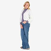 Pure And Natural Acrylic Cardigan (Size S to M) - Winter White