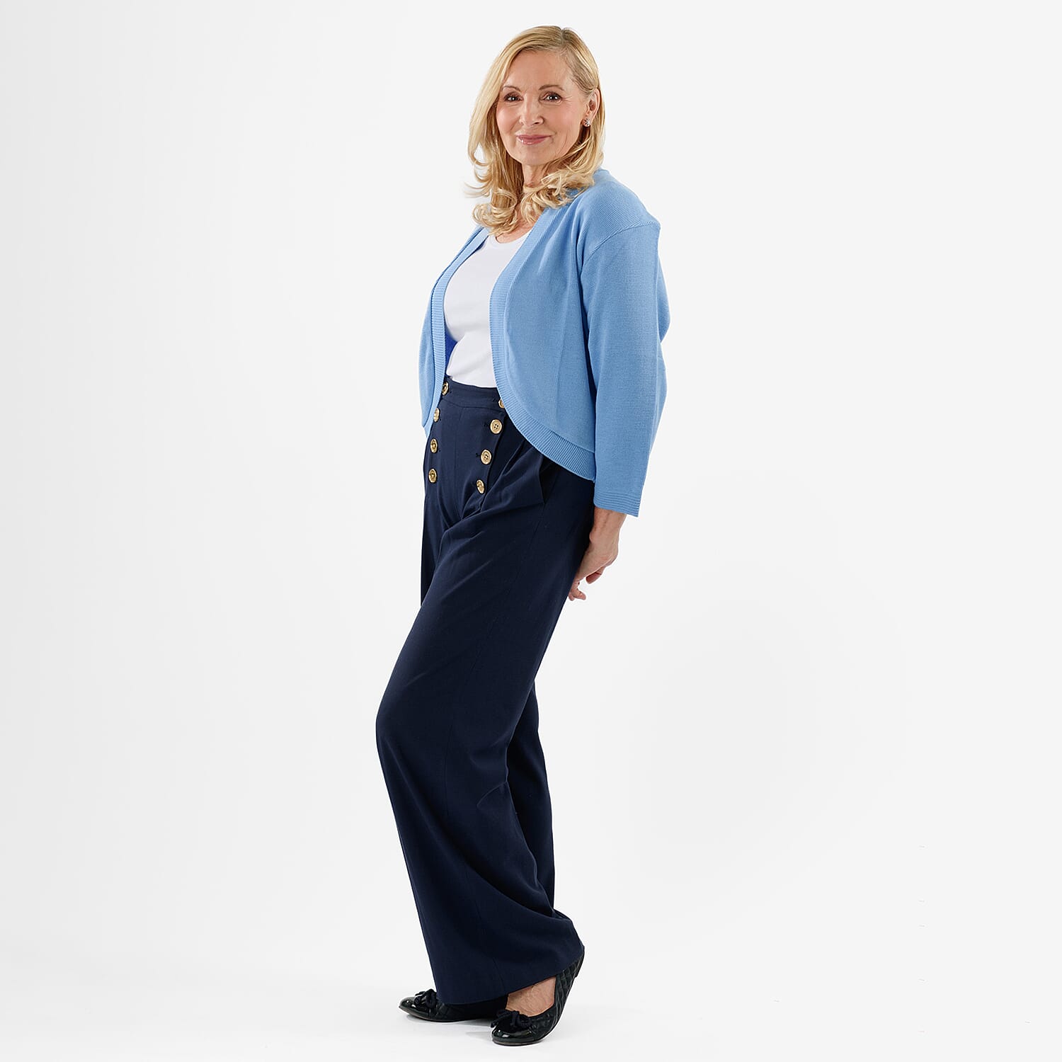 Pure And Natural Acrylic Cardigan