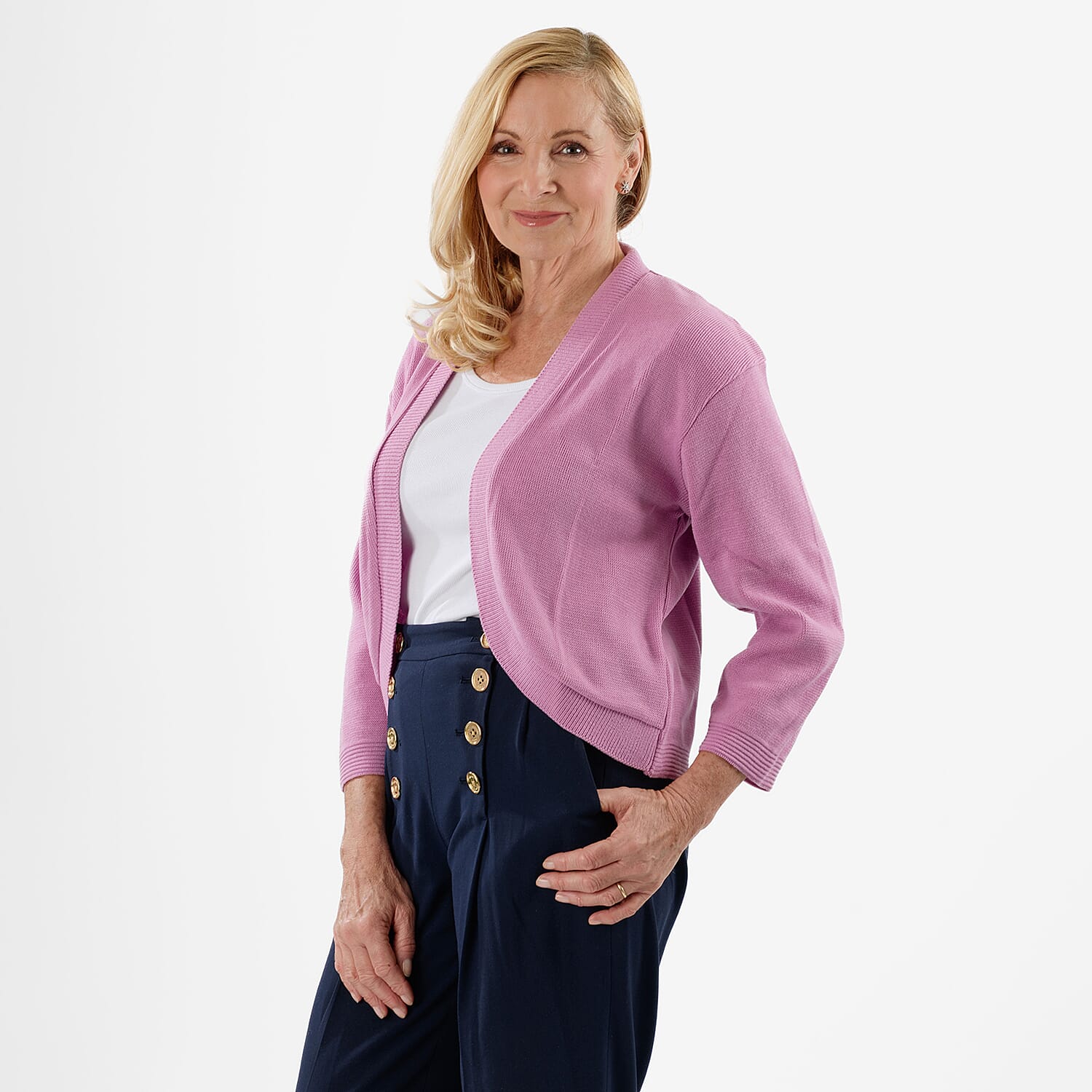 Pure And Natural Acrylic Cardigan