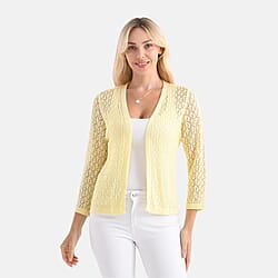 LA MAREY Womens Lace Bolero