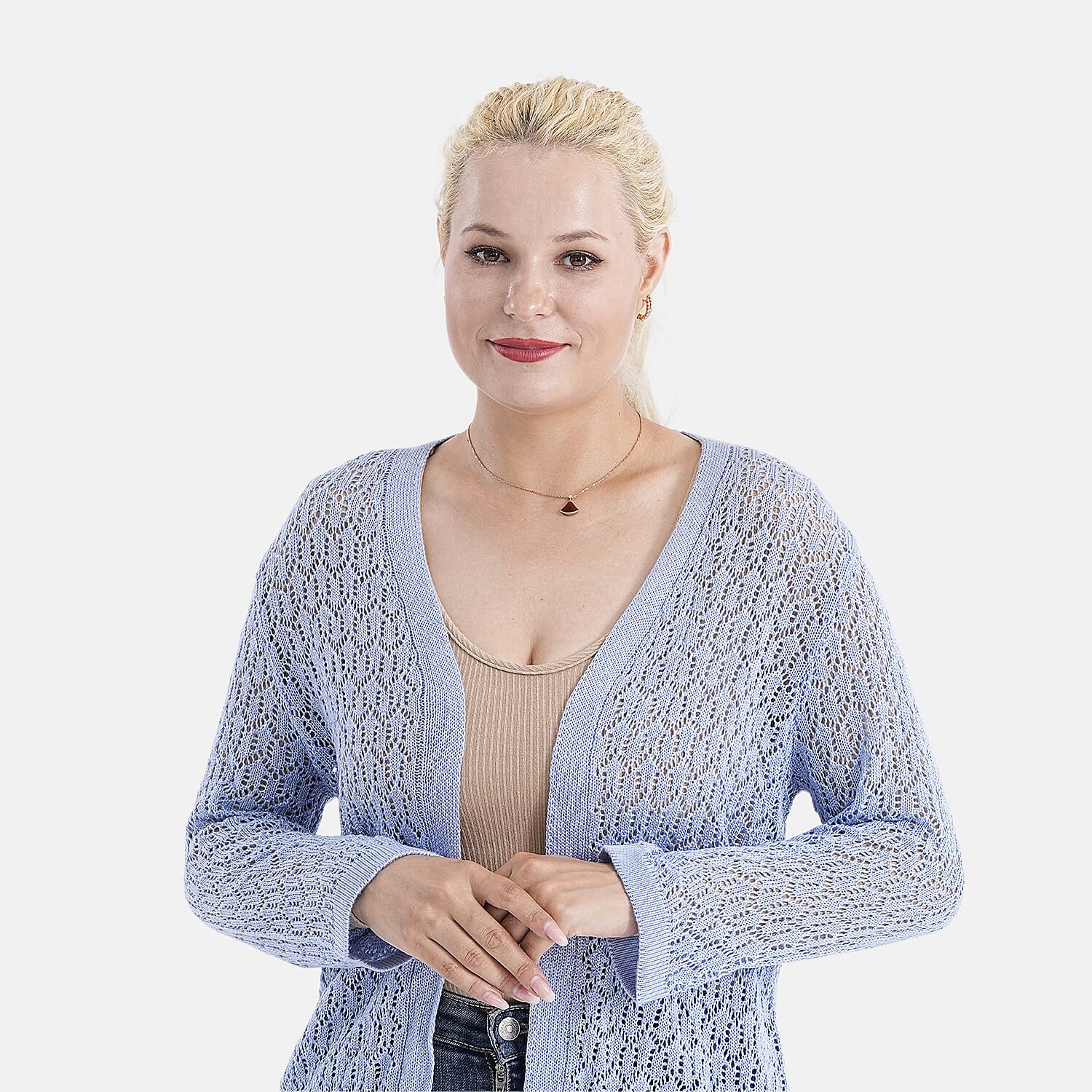 LA MAREY Womens Lace Bolero LA MAREY Womens Lace Bolero