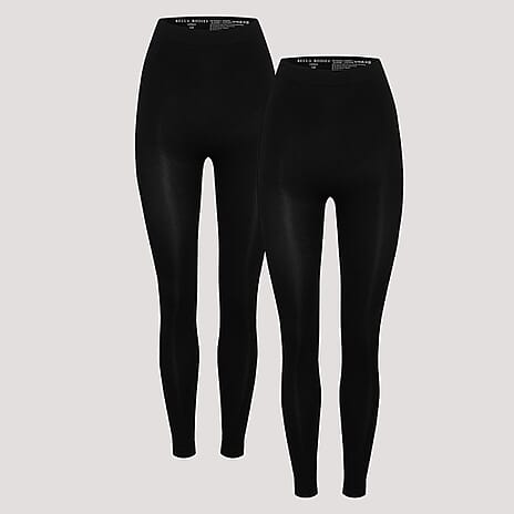 Polyamide Bottom and Legging - Black