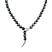 Designer Inspired - Multi Color Shell Pearl & White Cubic Zirconia Adjustable Necklace (Size - 22) 301.50 Ct.