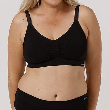 Bella Bodies Bamboo  Bra (Size - Medium) - Black