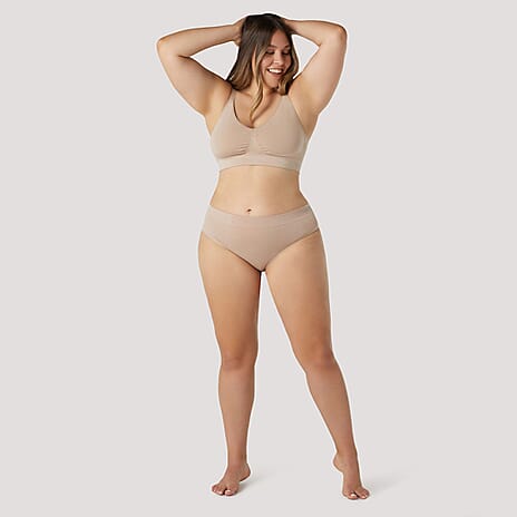 Bella Bodies Knitted Underwear (Size - Large) - Sand