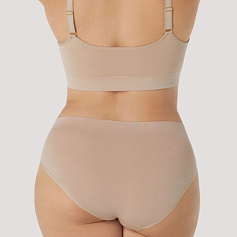 Bella Bodies Knitted Underwear (Size - Large) - Sand