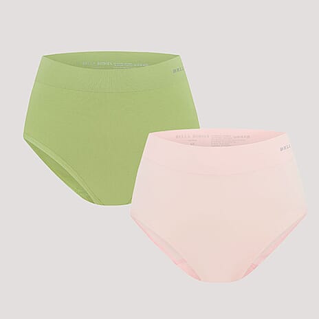 Bella Bodies Polyamide Knitted Underwear (Size - Small) - Pink Champagne