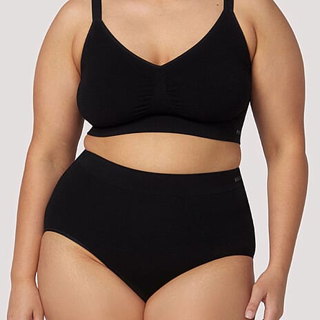 Bella Bodies Knitted Underwear (Size - XL) - Black