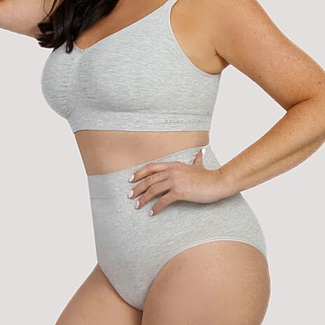 Bella Bodies Knitted Underwear (Size - XL) - Grey Marle