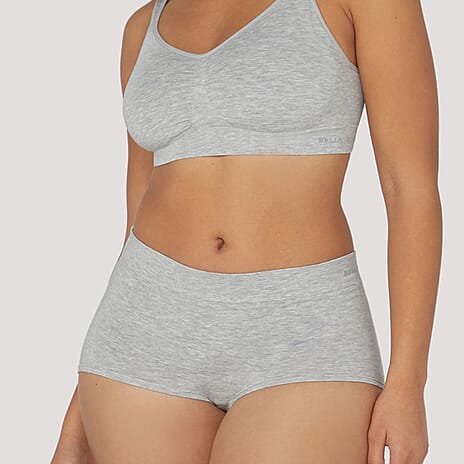 Bella Bodies Knitted Short (Size - XXL) - Grey Marle