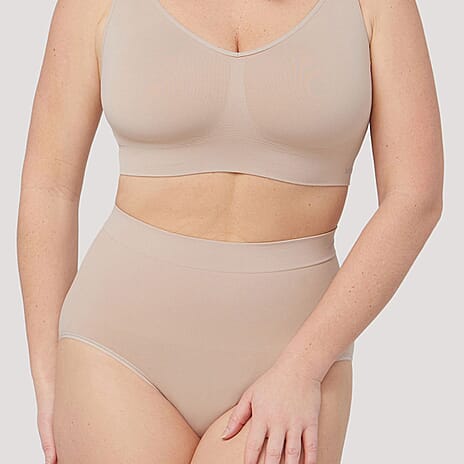 Bella Bodies Polyamide Knitted Underwear (Size - Small) - Navy Sand