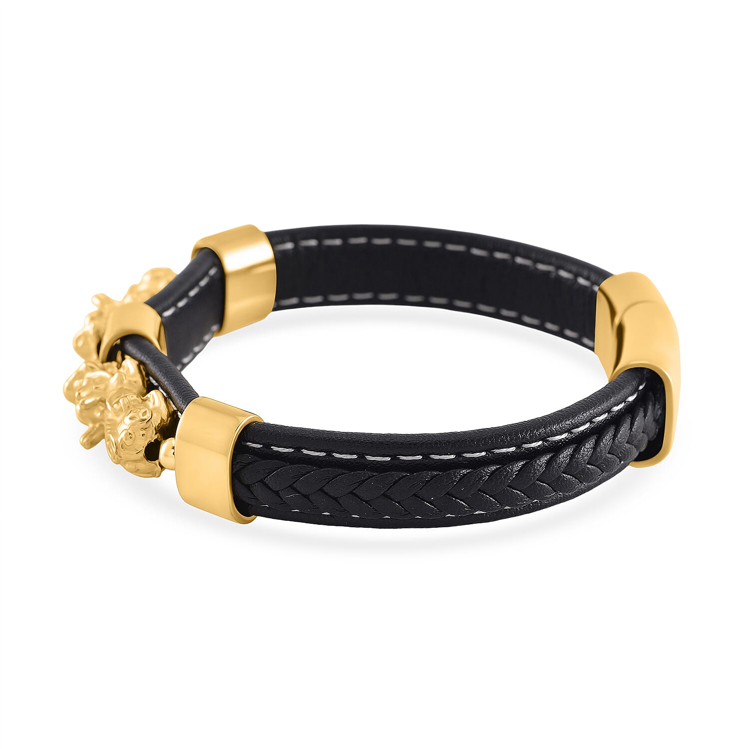 Genuine Leather Pixiu Bracelet (Size - 8)