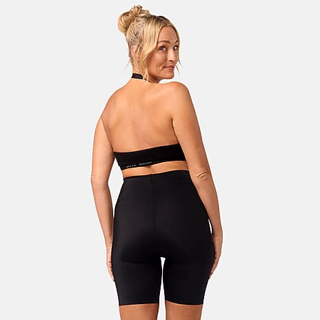 Bella Bodies Polyamide Knitted Short (Size - Large) - Black