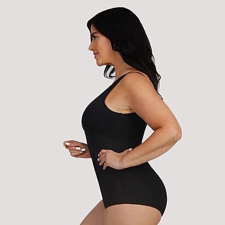 Bella Bodies Polyamide Knitted Shapewear (Size - Small) - Black