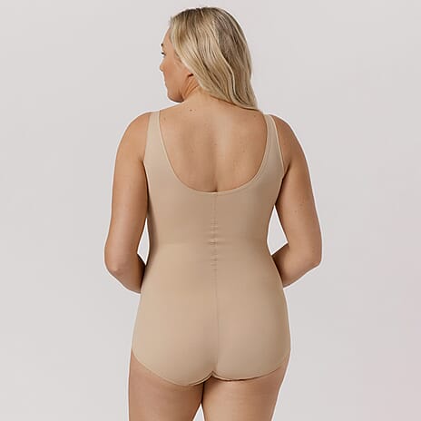 Bella Bodies Polyamide Knitted Shapewear (Size - Small) - Taupe