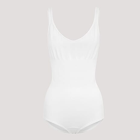 Bella Bodies Polyamide Knitted Shapewear (Size - XXL) - White
