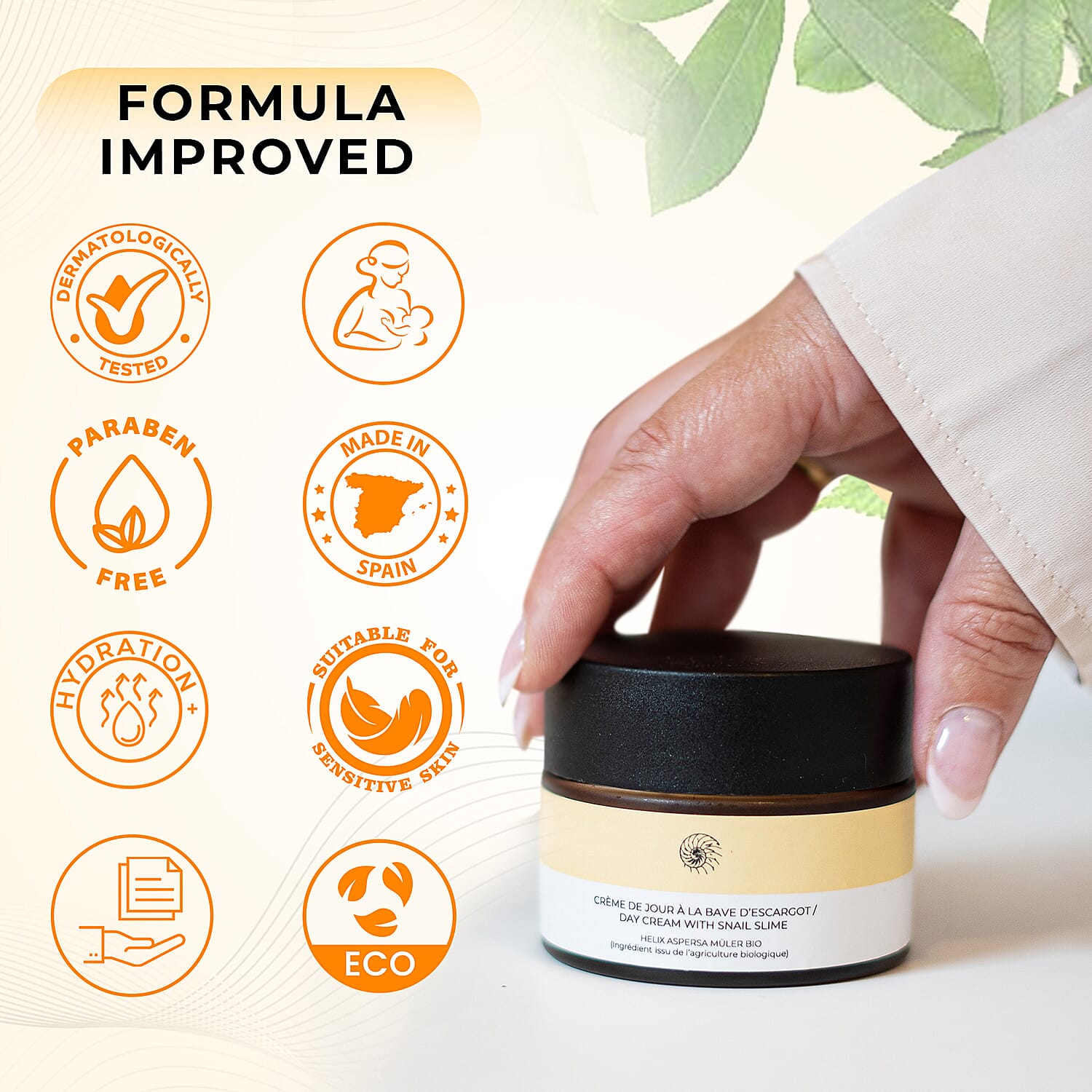 SKINEANCE Snail Slime Regenerating Day Cream - 50ml