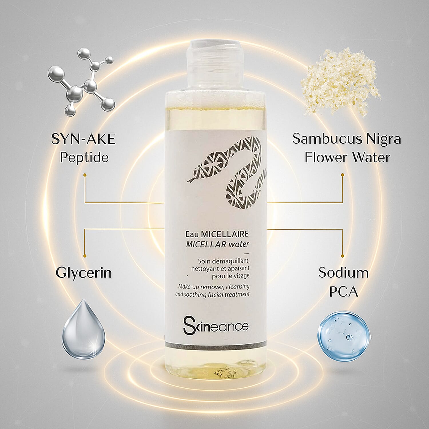 SKINEANCE Snake Venom Micellar Water - 200ml
