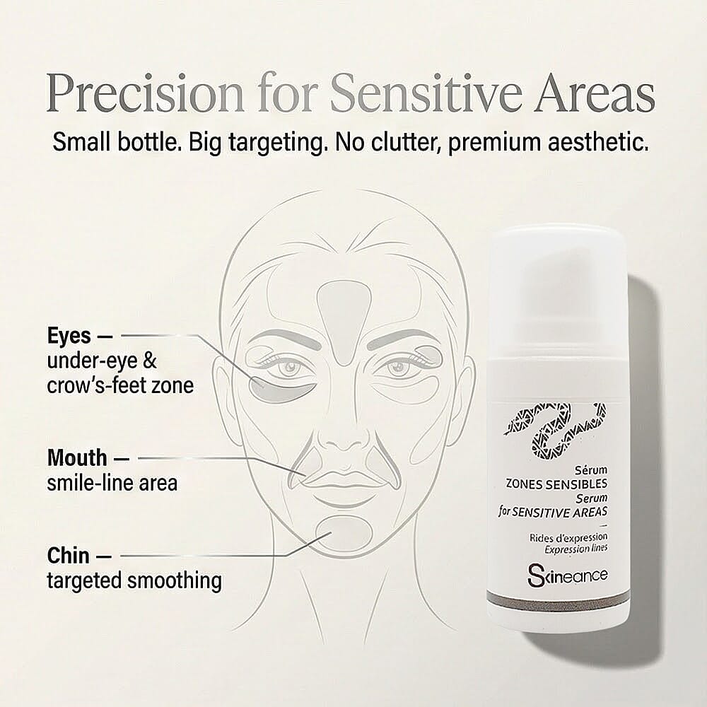 SKINEANCE Snake Venom Serum for Sensitive Areas - 15ml