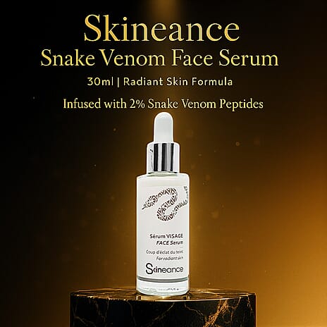 SKINEANCE Snake Venom Face Serum for Radiant Skin - 30ml