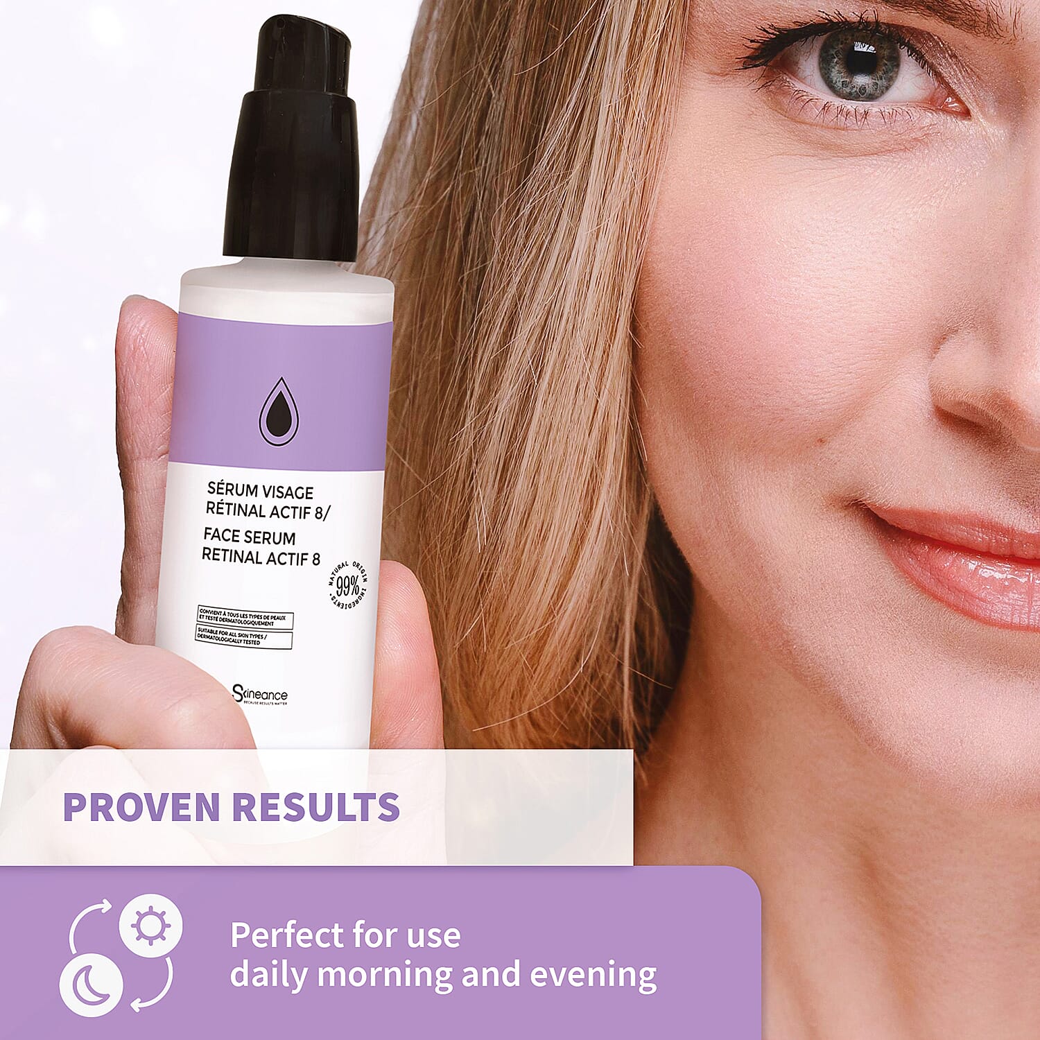 SKINEANCE Retinal Actif 8 Face Serum - 30ml