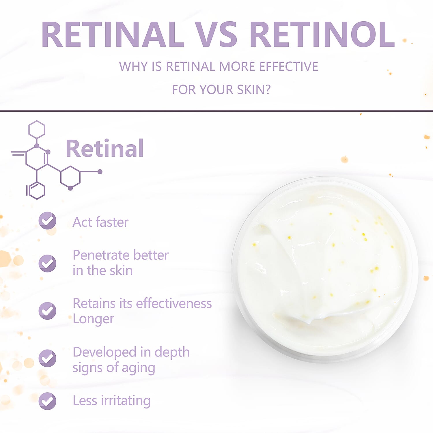 SKINEANCE Retinal Actif 8 Day Cream - 50ml