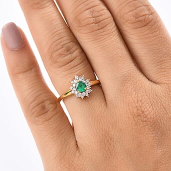 https://tjcuk.sirv.com/Products/81/4/8149241/Colombian-Emerald-White-Zircon-Ring-in-18K-Vermeil-Yellow-Gold-Plated-_8149241_2.jpg?w=342&h=342