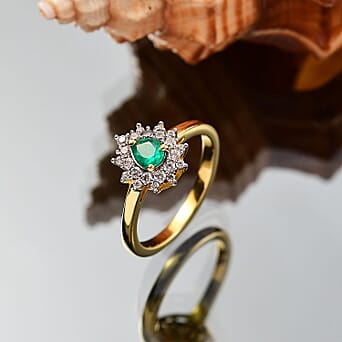 https://tjcuk.sirv.com/Products/81/4/8149243/Colombian-Emerald-White-Zircon-Ring-in-18K-Vermeil-Yellow-Gold-Plated-_8149243_1.jpg?w=342&h=342
