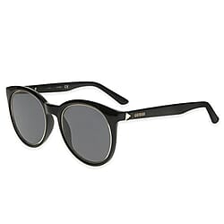 Guess Womens Stylish Panto Sunglasses - Black