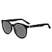 Guess Womens Stylish Panto Sunglasses - Black