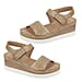 Tobago Womens Two-Strap Wedge Sandals