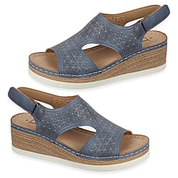 Ladies Sandal (Size - 4) - Blue