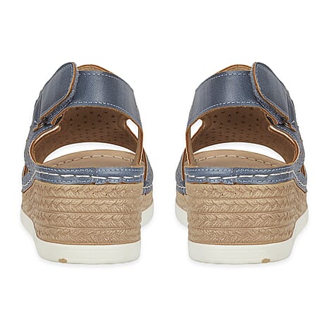 Ladies Sandal (Size - 7) - Blue